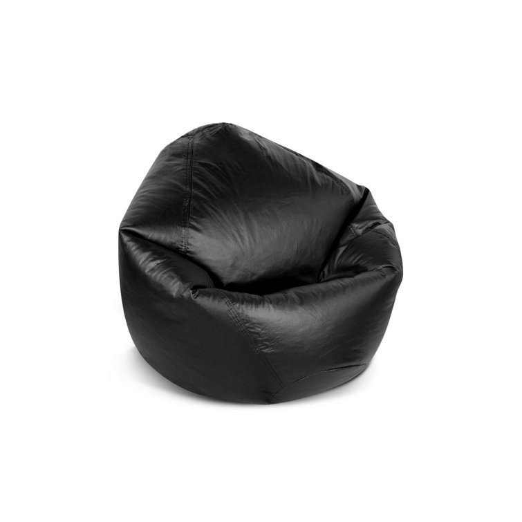 Faux Leather Bean Bag Chair Lounger